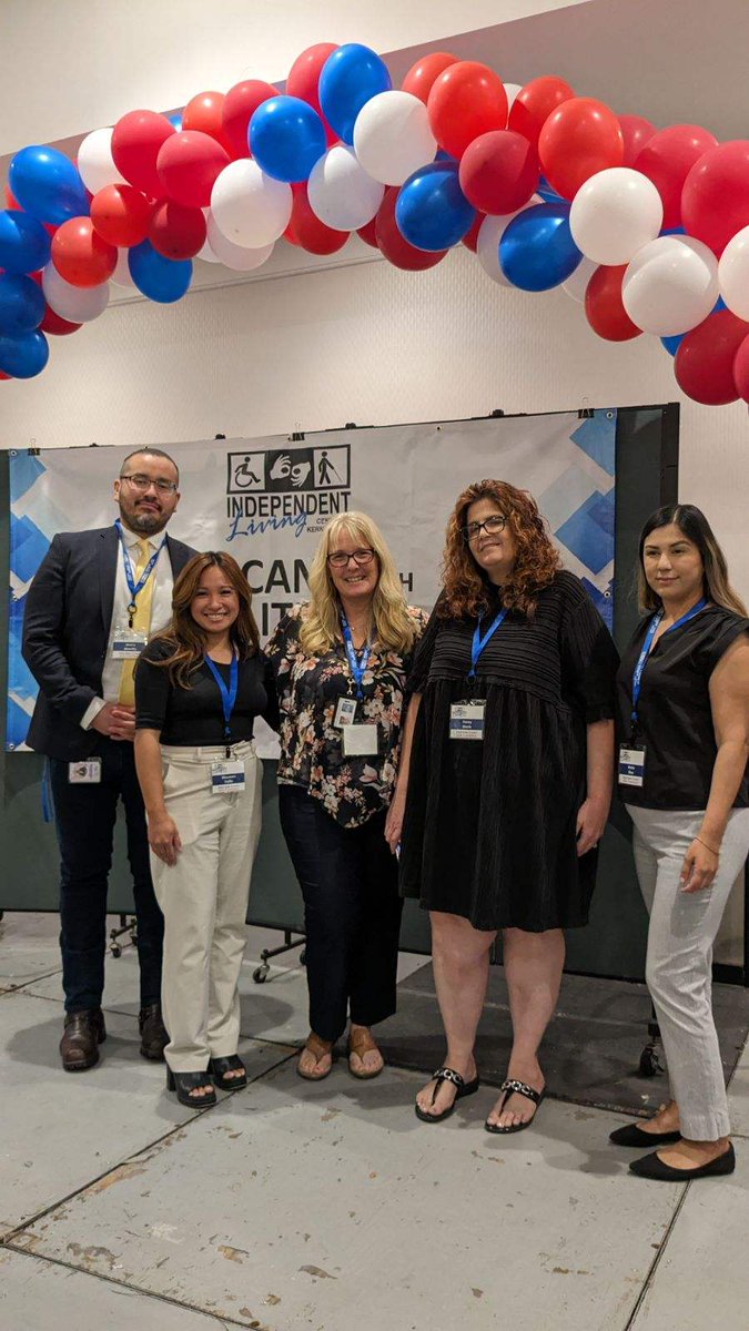 KernRCtweets's tweet photo. As yesterday marked the 33rd anniversary of the enactment of the #AmericansWithDisabilitiesAct, you can bet that #KRC came to the #ADA2023 Conference to REPRESENT!💪A heartfelt thank you to the #IndependentLivingCenterOfKernCounty for hosting us alongside our community partners🥳 https://t.co/ubmKRL21ld