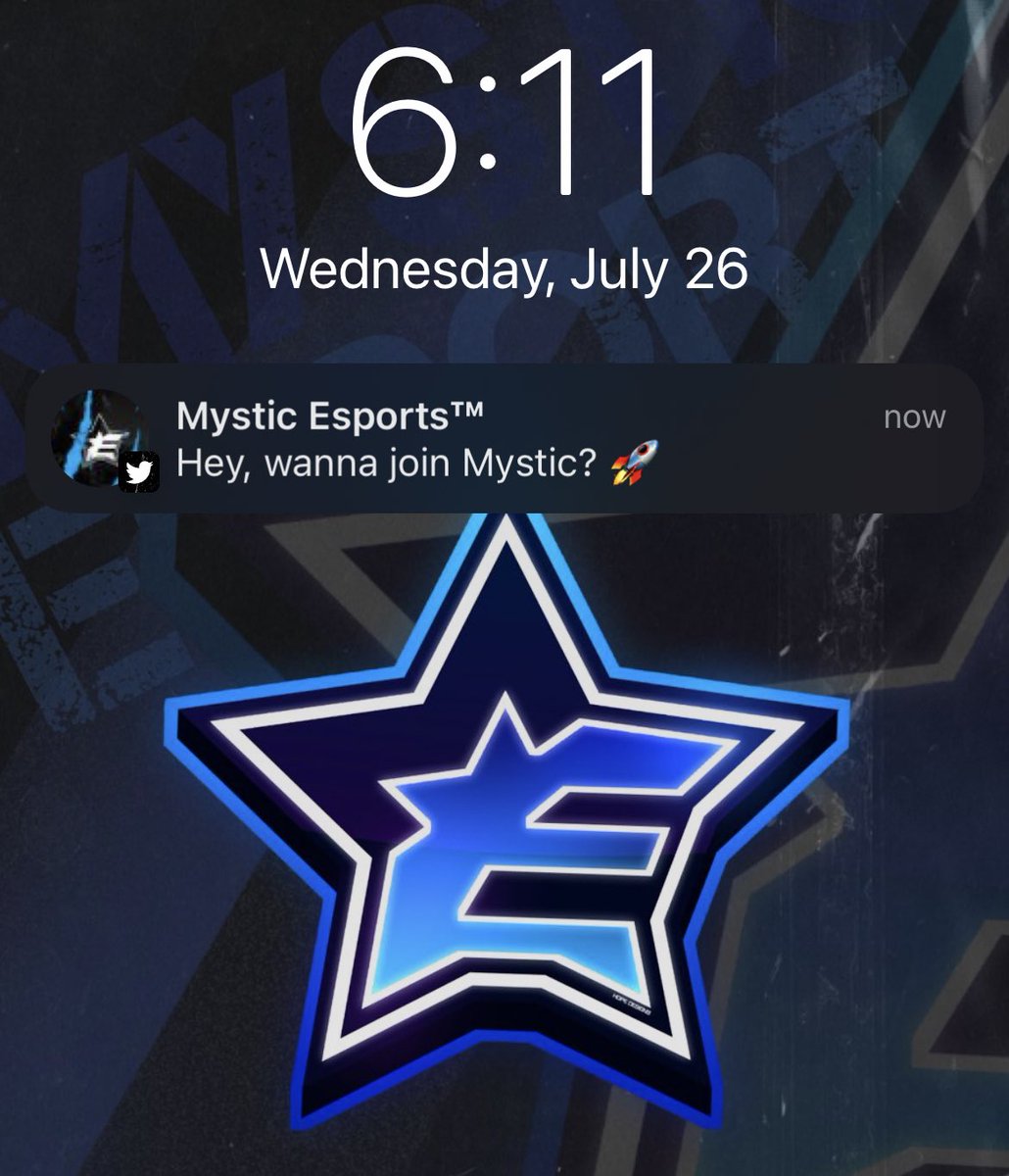 Mystic Esports tweet media