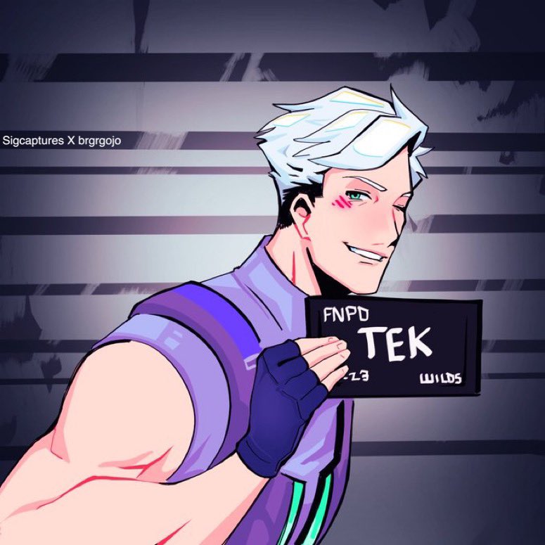 SigCaptures's tweet photo. I present to you SigTek 
Thanks to @brgrgojo for the art 
#sigfortnite #sig #tekfortnite #tek #Sigtek #fortnite #fortniteart #barbie #art #artwork https://t.co/O1El48afy5