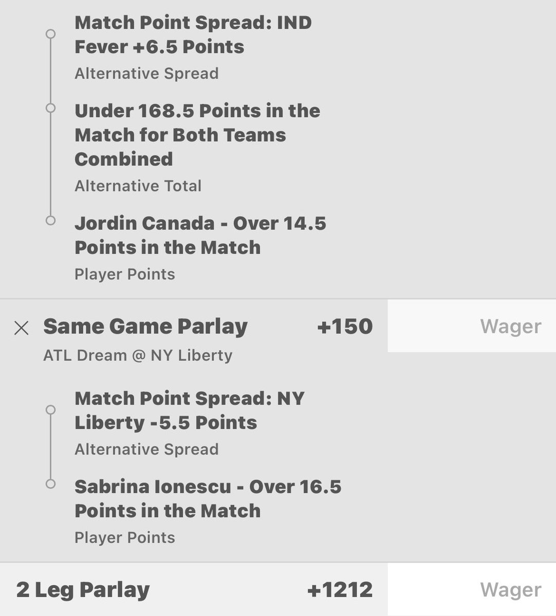 TheRealGGTB's tweet photo. 🆓#WNBA Lotto⤵️
@TheParlayPlug Discord Collab w/
@GMONEYPICKS_ 

(.1U)Spread | Total | Prop(+1212)

@GMONEYPICKS_ has been on 🔥
In our discord w/WNBA Plays 💸💸💸

Give us both a follow @TheRealGGTB 
@GMONEYPICKS_ 

#FeverIgnite #TimeToShow
#DoItForTheDream #OwnTheCrown https://t.co/CSqMCCAUKe