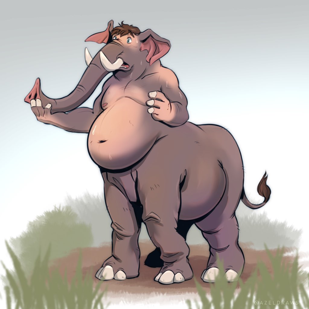 Azel➡️🦋 on X: The zoo needed a replacement elephant and hell work for  peanuts Art for @OrionTaur tf tfeveryday transfur  t.coHhi3GfP5PC  X