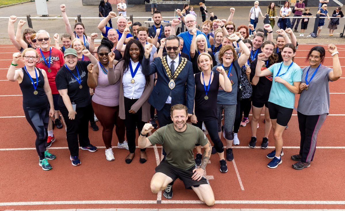It was amazing supporting Basildon's  Backside to Trackside event. It was an honour to hand out medals to the participants alongside the Mayor of Basildon and starting the race.
