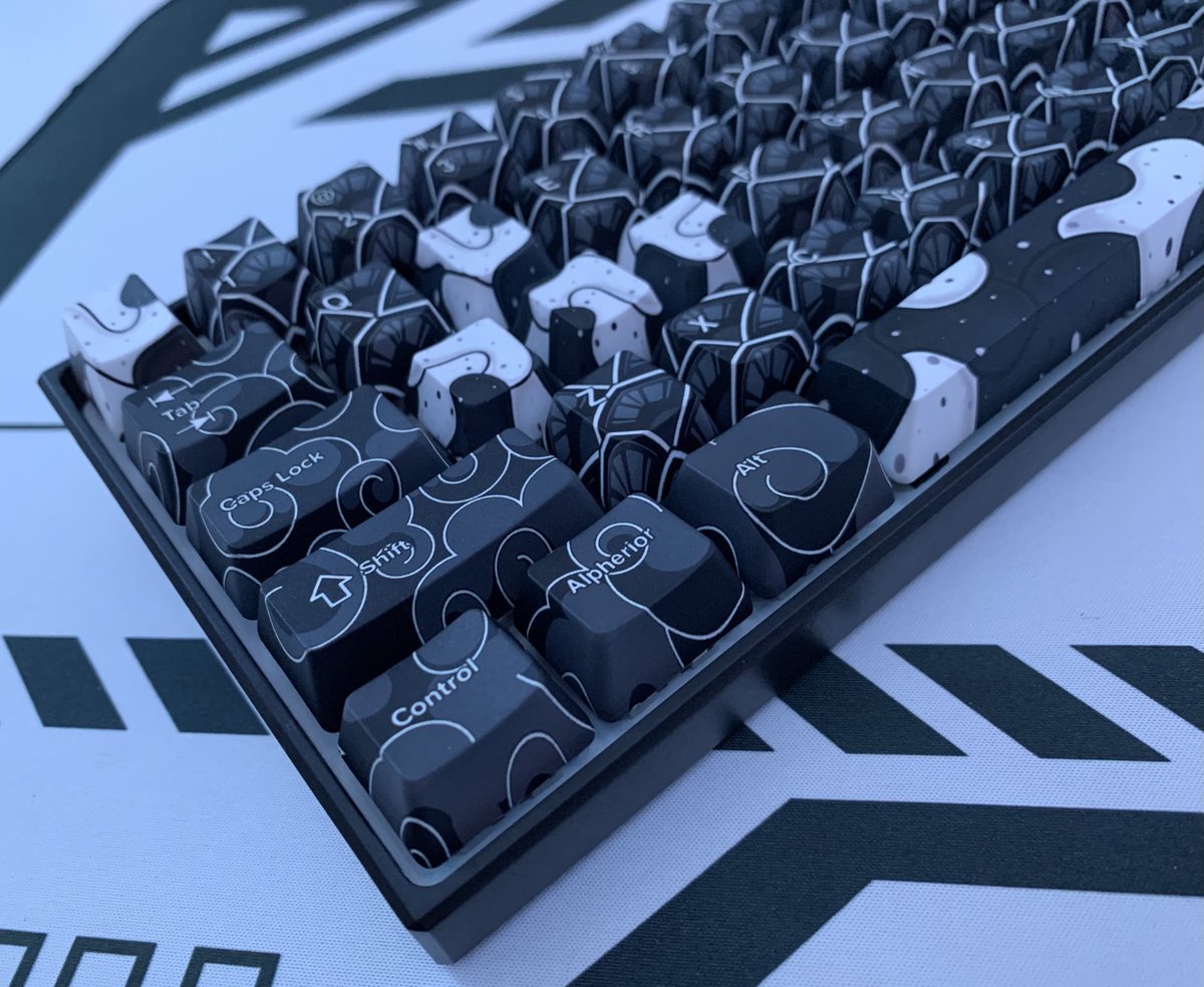 AlpheriorKeys's tweet image. 🖤☁️😶‍🌫️☁️🖤
YAYY GIVEAWAY!! We're Giving Away our AWESOME Dark Shippuden Keycap Set!

To Enter: 
-Retweet &amp;amp; Like 
-Follow us 
-Comment :)

 Winner Randomly Chosen in 48 Hours 🥳🎉 Good Luck Everyone! AlpheriorKeys.com❤️‍🔥