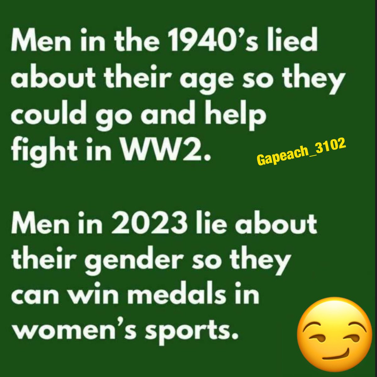 Gapeach_3102's tweet photo. #ThursdayTruth
What a difference a few generations make🙄 https://t.co/1Tjkm4oxD7