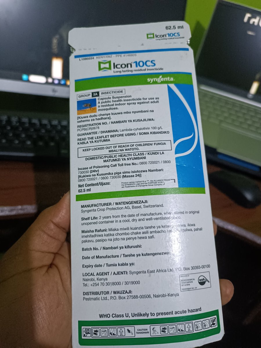 Spray this on your curtains, in corners, underneath furnitures and on