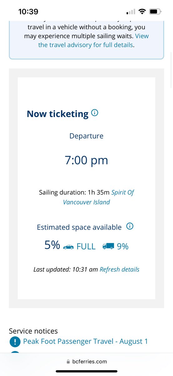 Yenoomk1's tweet photo. @BCFerries https://t.co/oQV2fmHr5m