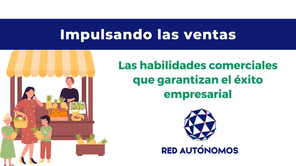 🛒 Si quieres llegar a ser un vendedor de éxito, presta atención a estas habilidades comerciales de las que te vamos a hablar, porque te ayudarán a llegar mucho más lejos.🛍️
Leer artículo completo 👀
redautonomos.es/comercio/impul…