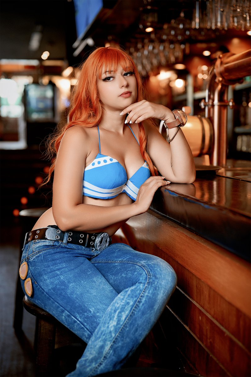 KFrost1995's tweet photo. "If you think I'm just another cute girl, you're dead wrong!"
My Nami cosplay π
#ONEPIECE #onepiececosplay #onepiecetimeskip #onepiecenami #namicosplay
ph: Gianluca Cannello https://t.co/nZAjVPs77A