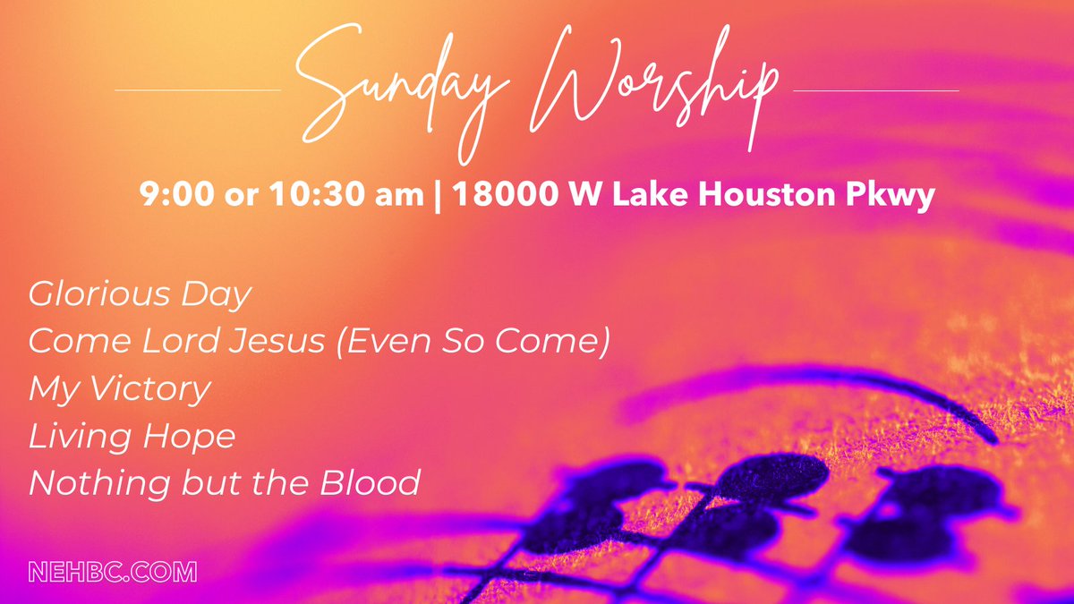We are preparing for a great day of worship on Sunday! Who can you invite to join us at church?