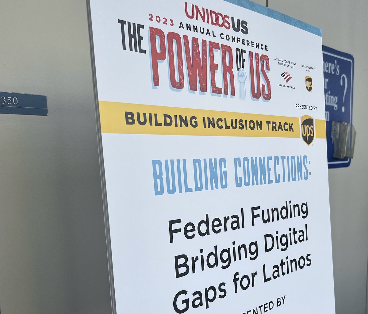 AlejandroRoark's tweet photo. The digital divide = a Latino opportunity divide. Great to spend some time w/@WeAreUnidosUS affiliates from across the country to share an update on what @FCC is doing to bridge digital disparities in every community we all call home. #ACP #teamlift #internetforall #digitalequity https://t.co/K2TdYgGXPg