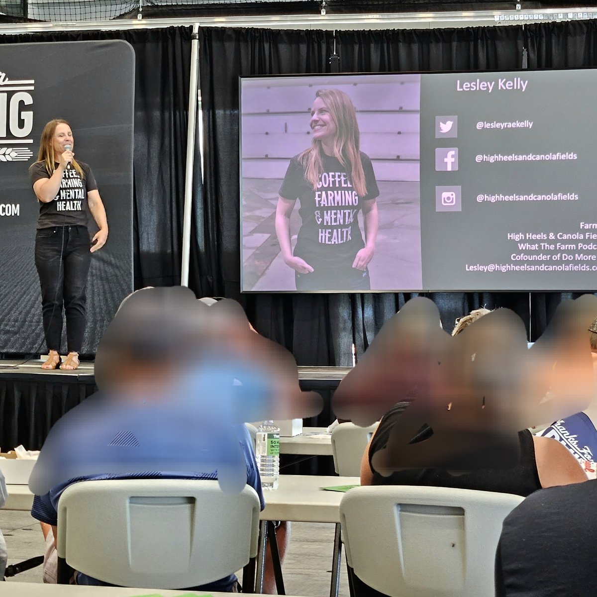 Lets talk mental health <a href="/lesleyraekelly/">highheels&fields</a> #TFFT. Great presentation, thanks Lesley!
Still great speakers to come this afternoon. Come check it out!