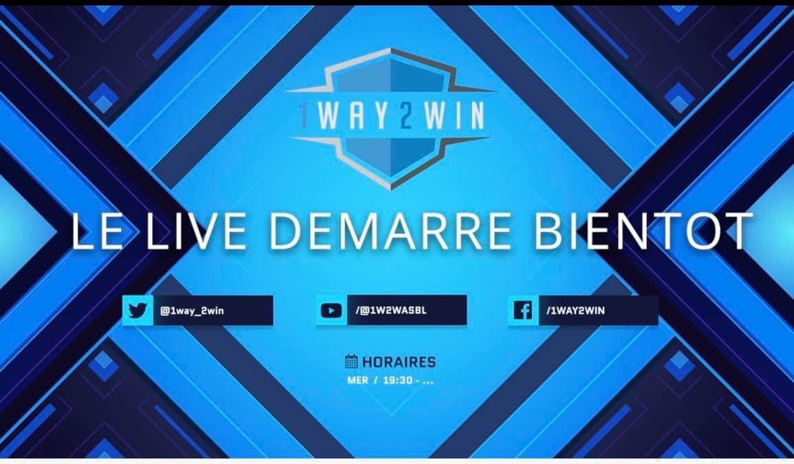 1way_2win's tweet photo. Le live va bientôt commencer 🚨

https://t.co/l0XT03JFJu

#gaming #esport #tournoi #fortnite #fncs #live #twitch #belgium #belgique #play #share #levelup https://t.co/OIGkPhfimT