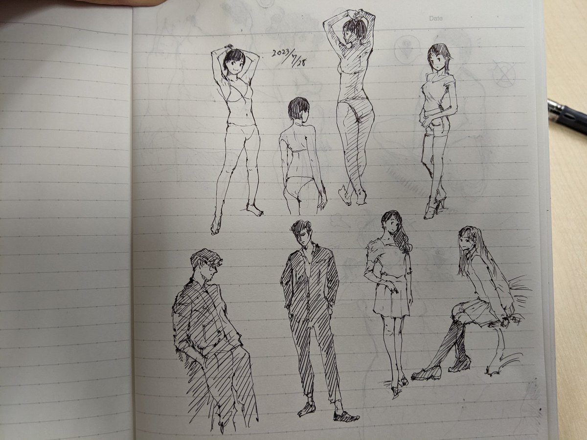 お笑いで大事なのは「間」なんだって。絵もそうなんかな カキカキ。 