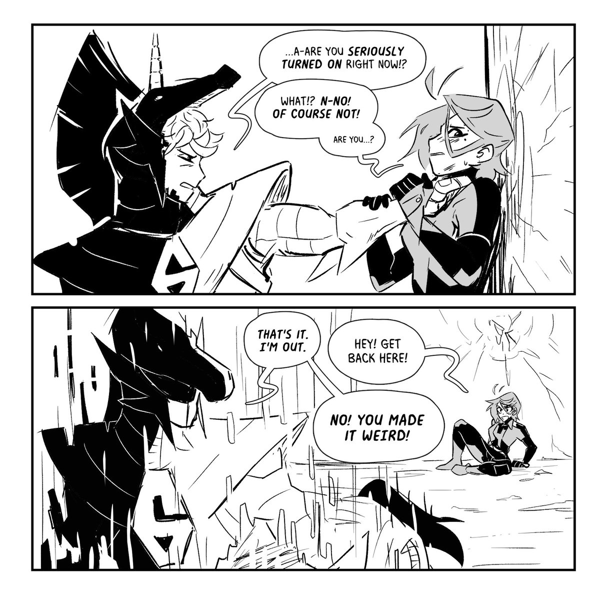 spicymancer's tweet photo. The Secret of The Rival Knight https://t.co/d1kRbBWrA3