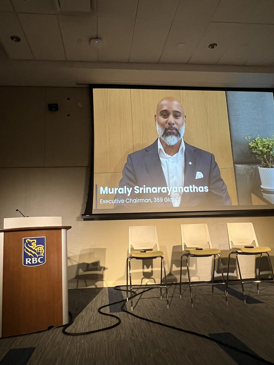 Our 2023 Financial Summit for Newcomer Advisors has started with a heartfelt message from our Executive Chairman, @Muraly5S, all the way from Malaysia!

<a href="/369Global/">369 Global</a> 
@369Konnect 
<a href="/RBC/">RBC</a> 
<a href="/cetfassn/">CETFA</a> 

#newcomers #immigrants #finance #summit #369global #369konnect #rbc #toronto #canada