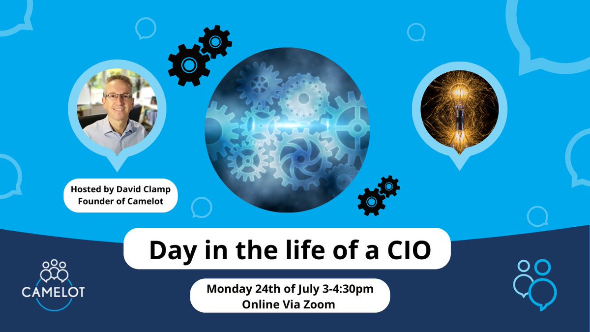 👉🏻 Camelot held the second workshop in our series of "A day in the life of ..." for our Corporate Partners. Another insightful, honest and well attended session with 9 ex CIOs.