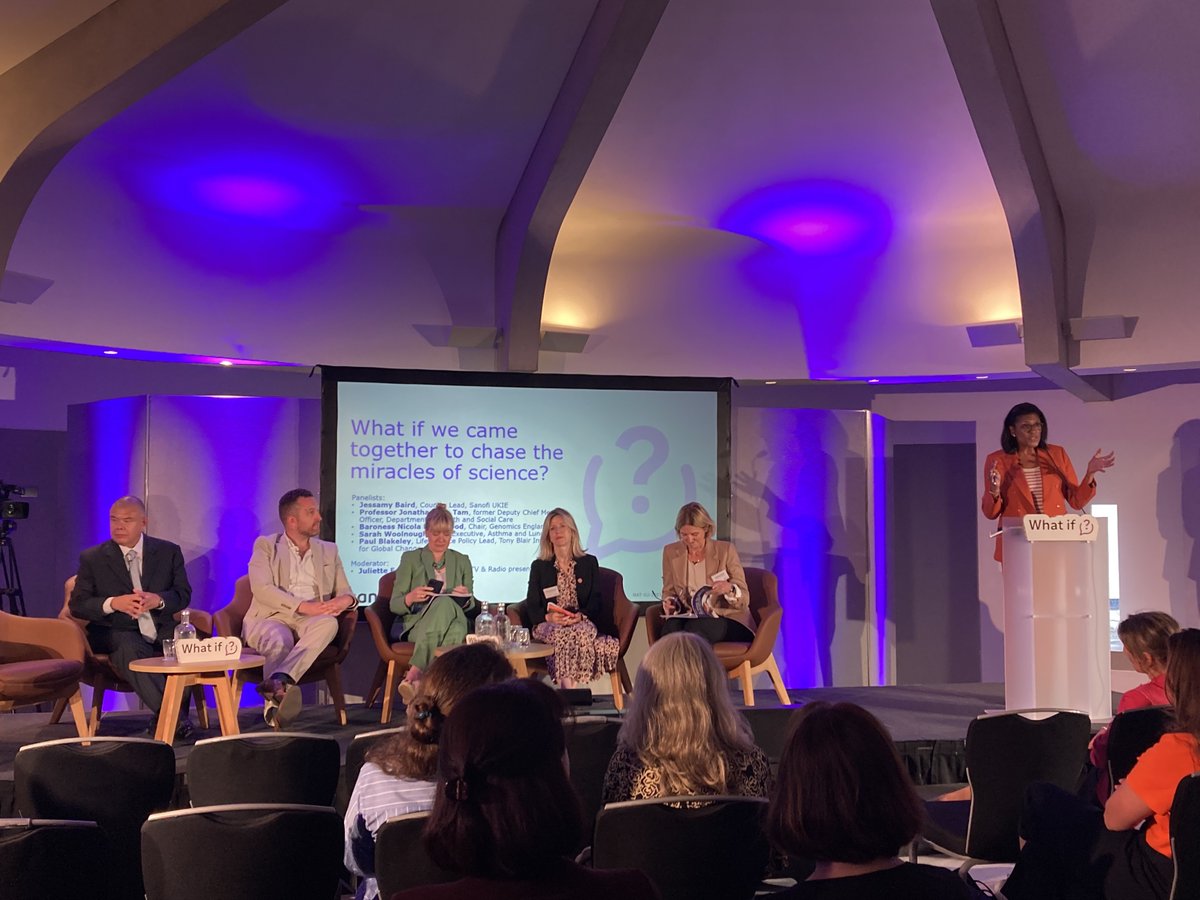 <a href="/JFoster_Magnus/">JulietteFoster</a> is now joined by Professor Sir Jonathan Van-Tam, <a href="/swoolnough/">Sarah Woolnough</a>, <a href="/nicolablackwood/">Nicola Blackwood</a> &amp; Paul Blakeley as they kick off discussions around public perception of life sciences, how we can engage with more people and the opportunities available. #SanofiAsksWhatIf