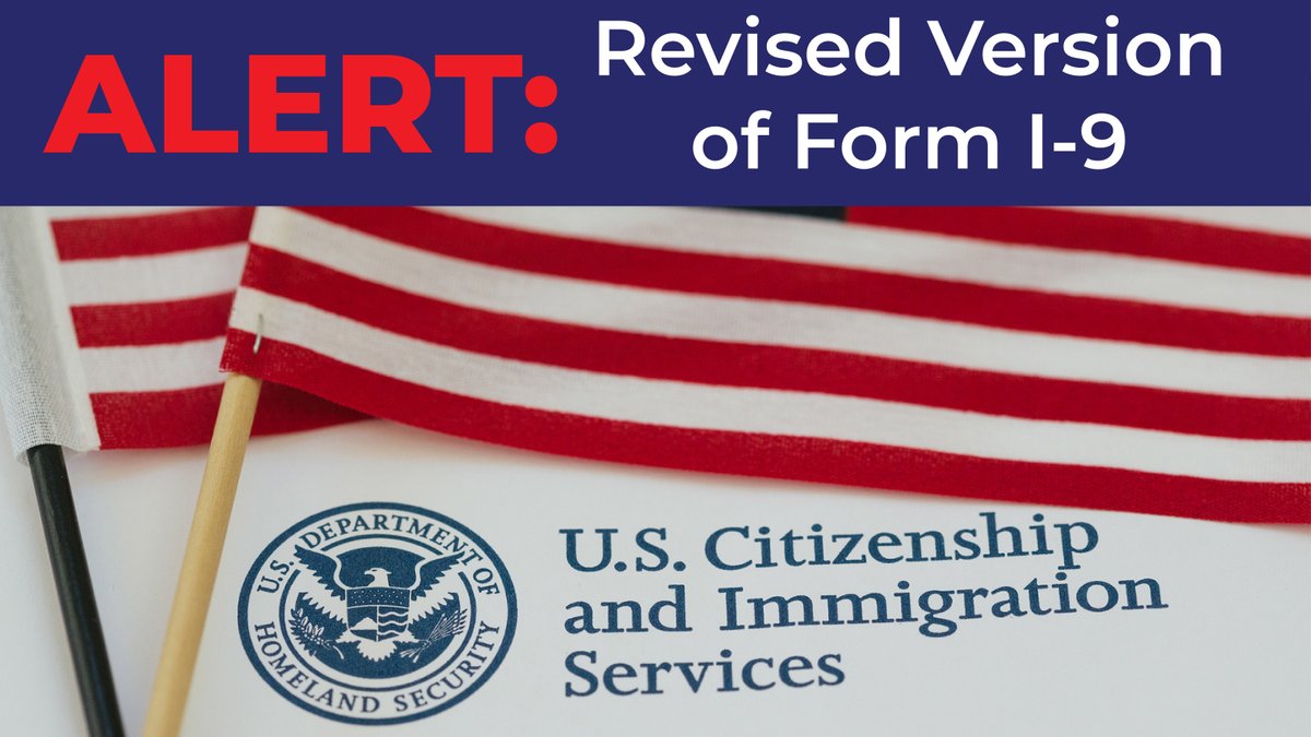 DeltaPersonnel's tweet photo. 📢 Attention Employers!📢 
#USCIS will release an updated Form I-9 on Aug 1, 2023, and they want to start using the new form by Nov 1, 2023. Delta is keeping an eye on any updates and procedures. Contact us for more info today! #FormI9Update https://t.co/e8wXbSx4rB