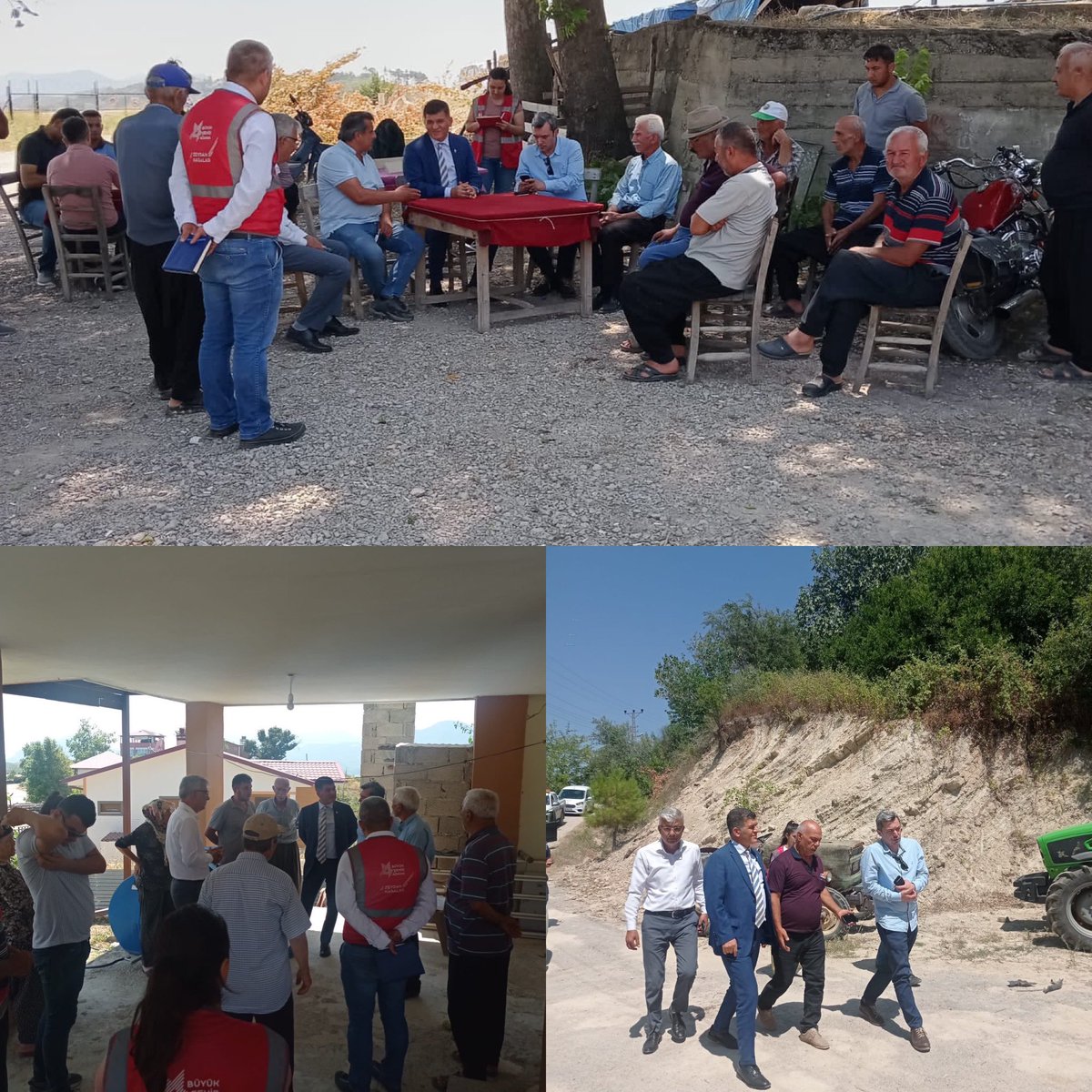 ehcelik01's tweet photo. YARALARIMIZI BİRLİKTE SARIYORUZ 

#Kozan merkezli depremin yoğun olarak etkilediği #Karahamzalı, #Boztahta, #Çamlarca, #Minnetli, #Çürüklü ve #Karabucak mahallelerimizi ziyaret ederek hasar alan yapıları inceledik, depremden etkilenen vatandaşlarımıza geçmiş olsun dileklerimizi ilettik.. 

@Adana_Bld olarak, depremin ilk anından itibaren #Derman ekiplerimizle bölgedeki tüm vatandaşlarımızın acil ihtiyaçlarını karşılıyoruz.

Tüm hemşehrilerimize geçmiş olsun.