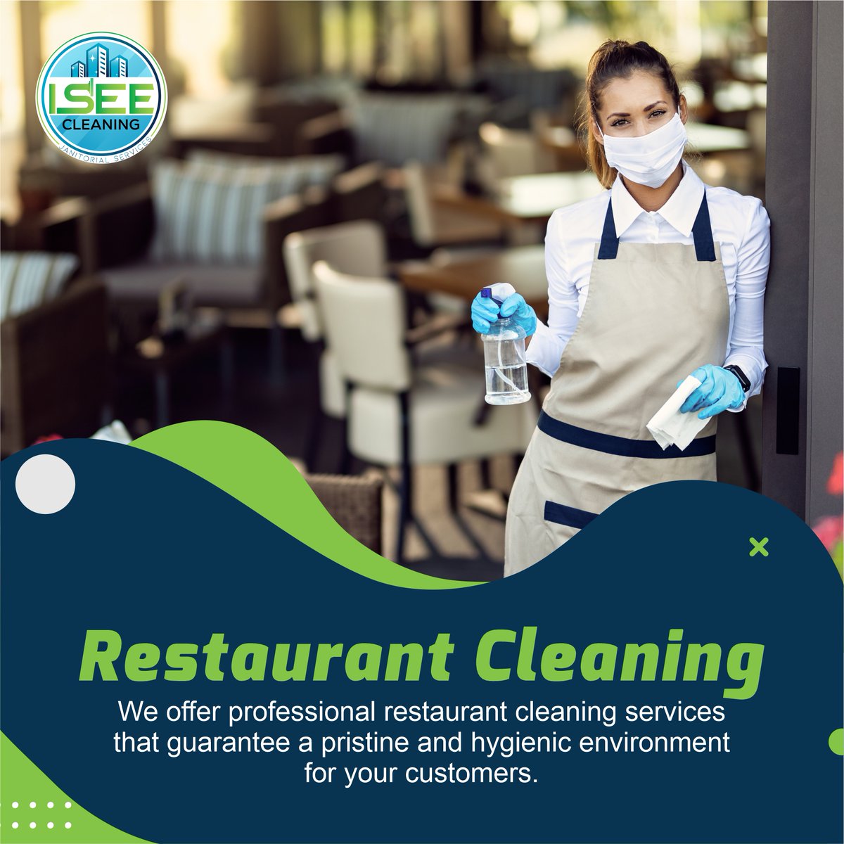 iseecleaning's tweet photo. 🍴🏢 Say goodbye to cleaning headaches and hello to a spotless dining establishment!

We offer professional restaurant cleaning services that guarantee a pristine and hygienic environment for your customers.

📱 +1 918-508-9899

#SpotlessHome #ResidentialCleaning https://t.co/QGbsJuAiRx