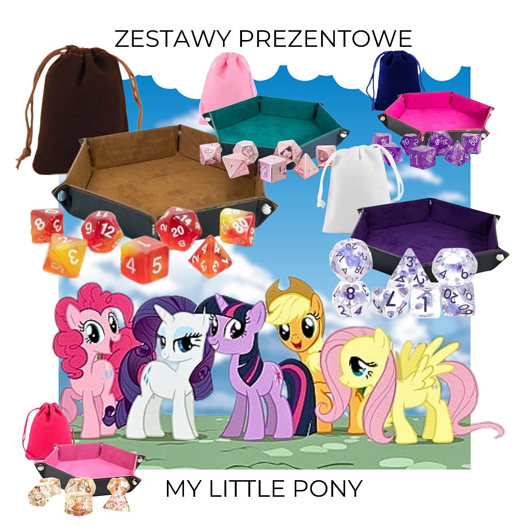 RGFK_PL's tweet photo. Pojawiły się u nas kolejne zestawy prezentowe inspirowane kucykami z serii My Little Pony! 🌈 Zróbcie dziś prezent komuś bliskiemu i pamiętajcie - ✨"przyjaźń to magia"✨!
-> https://t.co/0FnxB2lStP

#rgfk #mylittlepony #prezent #rpg #gryfabularne #kucykipony https://t.co/MvtckpG4aO