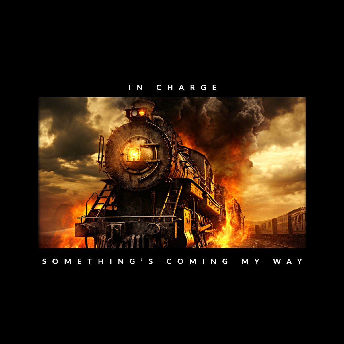 Our new single "Something's Coming My Way" is dropping next Friday. Here's a wee sneak peak at the cover art ;)

#inchargeband #art #single #singlecover #music #newmusic #glasgowmusic #coverart #rock #meta