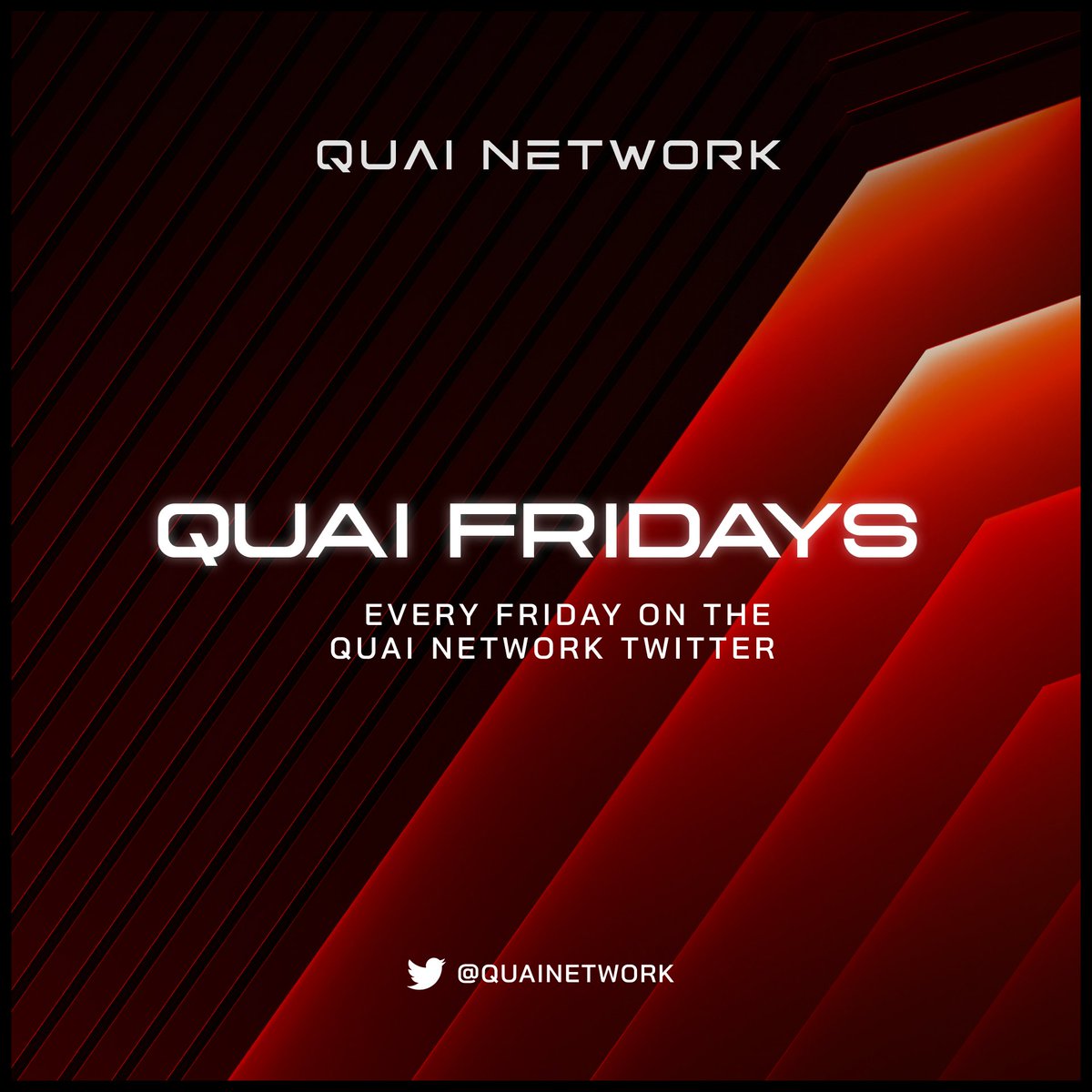 QuaiNetwork's tweet photo. Don't forget about the first Quai Fridays hosted on Twitter (X) this Friday at 11am CST!

The "Quai Fridays" community calls will provide updates on protocol development, conferences, and partnerships to the Quai community.

Set your reminder today!👇
https://t.co/PLDNMwt5ZQ https://t.co/HH7VHODBYc