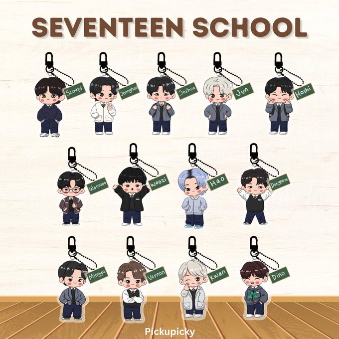 Pickupicky | PO Keychain SEVENTEEN BEST ALBUM tweet media