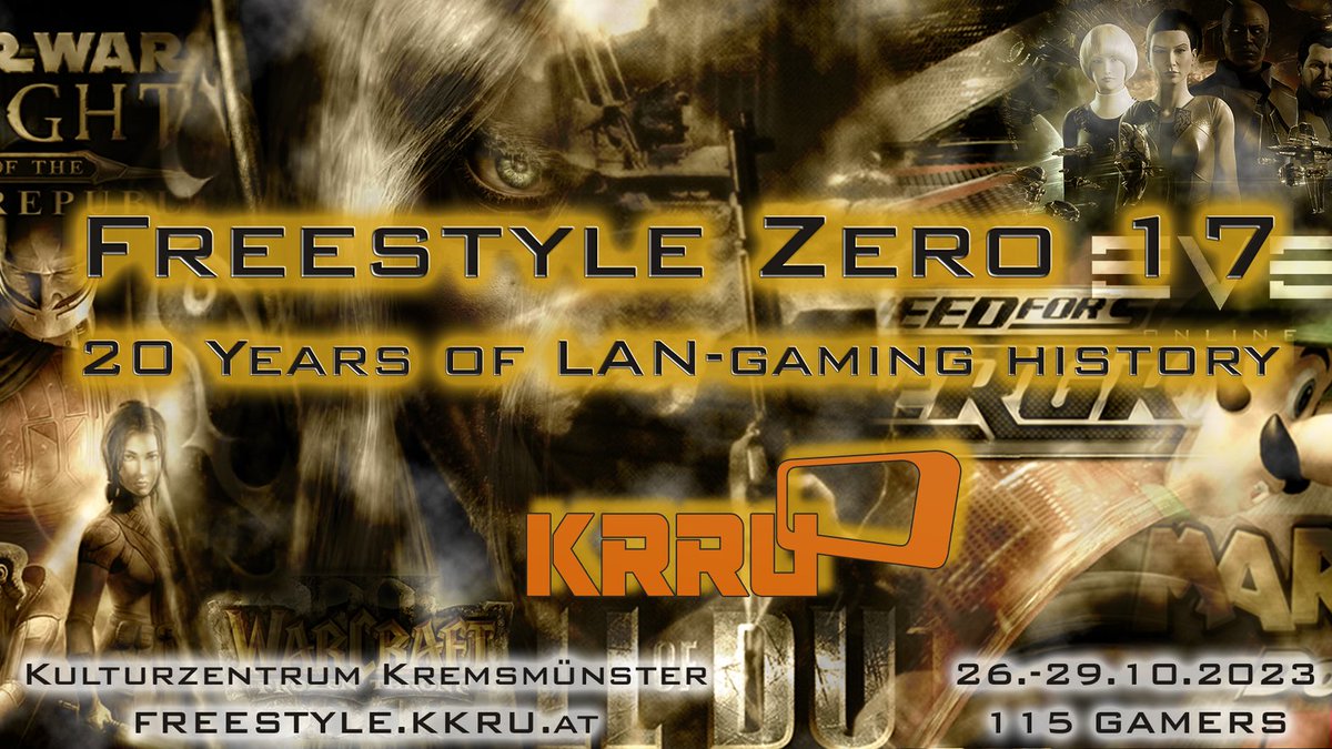 KRRUat's tweet photo. Liebe LAN Besucher und Stammgäste!

Zum 20. Geburtstag 🎉🎂 der KRRU feiern wir 4 Tage LAN!

Die Einzahlung wird für alle am 30.07.2023 um 17:00 Uhr auf unserer Webseite freigeschaltet.

Weitere Informationen: https://t.co/InNDbg61Jn

Liebe Grüße
euer KRRU Team

🥳2️⃣0️⃣🆒 https://t.co/ESTijrKPqC
