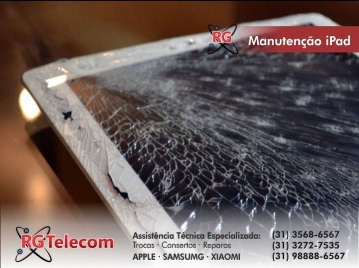 TelecomRg's tweet photo. Seu Ipad estará em boas mãos conosco, trabalhamos com toda linha e todo tipo de reparo! Temos serviço gratuito de coleta na região de Belo Horizonte, confira!
#apple #macbook #iphone #imac #applereparos #applerepair #applefix https://t.co/UfVagzUNiU