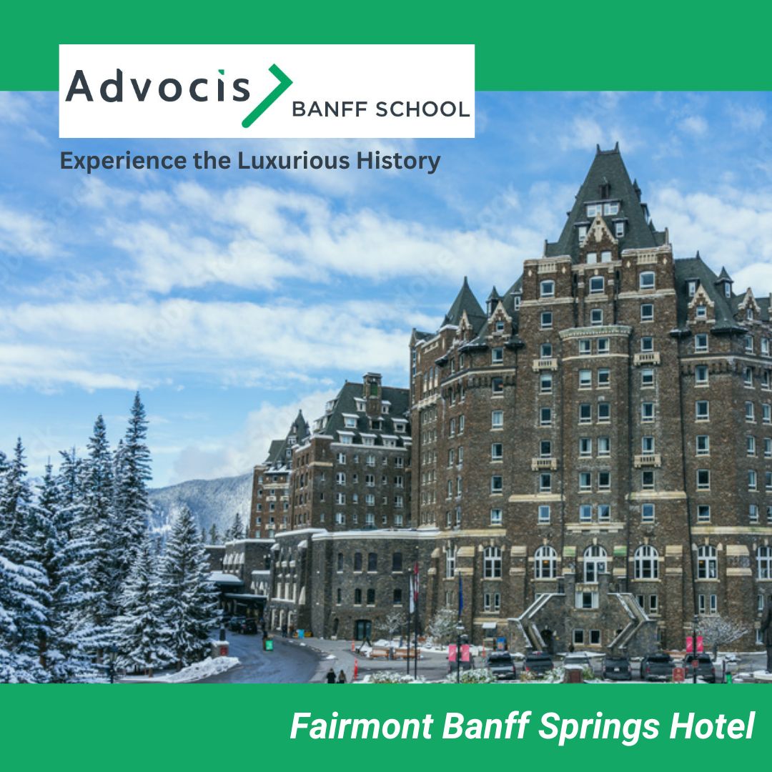 Fun Fact: The iconic Fairmont Banff Springs Hotel was built in 1888 and has been a luxury holiday destination in Canada since its opening! Don't forget to check out the hotel when you join us at the Advocis Banff School.