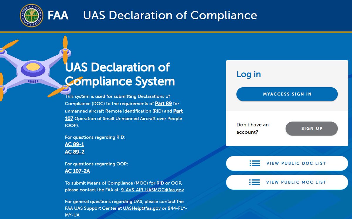 FAADroneZone's tweet image. Is your drone already Remote ID compliant? If you&apos;re not sure, search our website at uasdoc.faa.gov to find out! 8️⃣ weeks to #RemoteID
