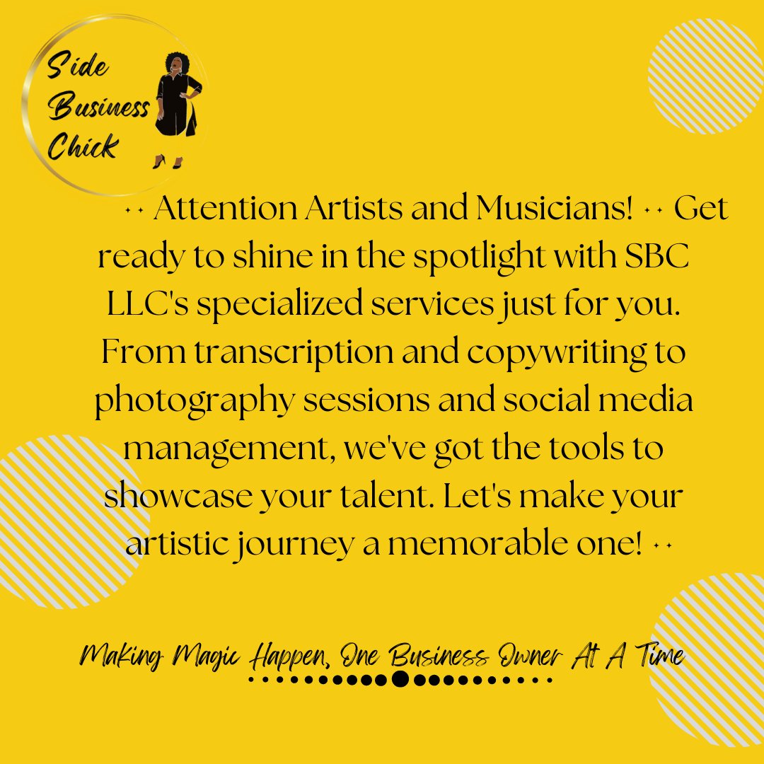 #follow  #MusicianLife #SideBusinessChick #ArtisticJourney #virtualassistantforhire #virtualassistantservices