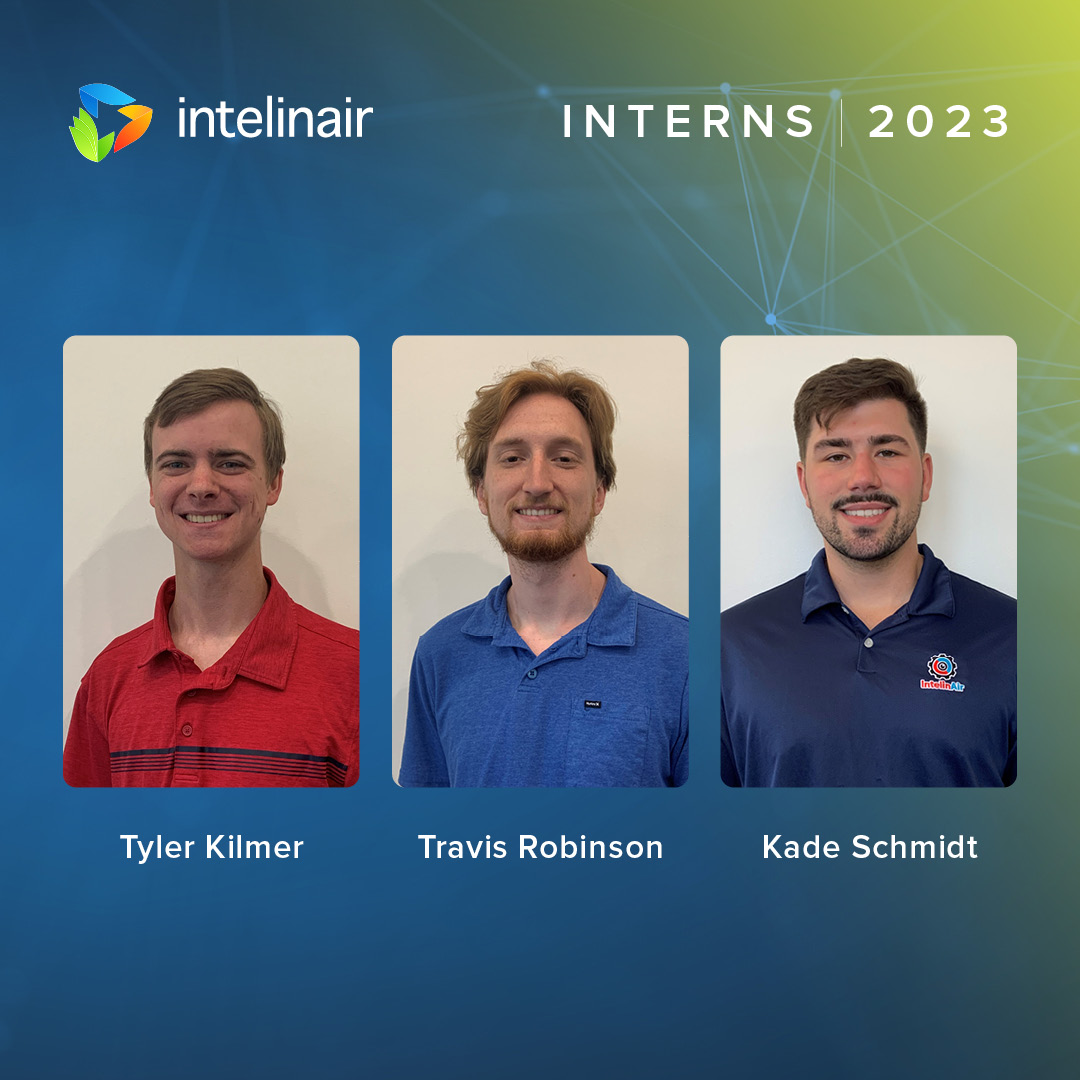 Intelinair's tweet photo. Sending a shout out to our interns on National Intern Day! Kade, Travis and Tyler are a valuable part of our Intelinair team this summer through field scouting and helping our customers. #nationalinternday #summerinterns #futureagleaders #thankyou https://t.co/stqhavZk6A