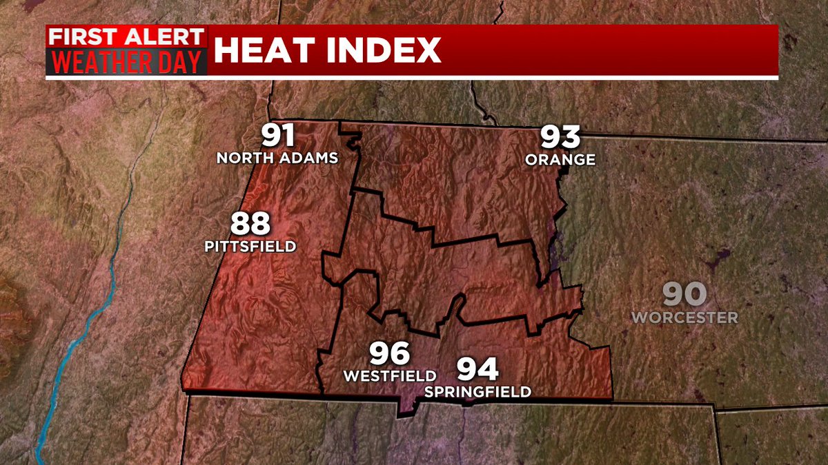 MetJannaBrown's tweet photo. Close to 90 this afternoon, but feeling like middle to upper 90s! HOT today and storms are becoming severe to our west. Busy afternoon-stay weather-aware! #mawx #FAWD https://t.co/apZ6V9Q13E