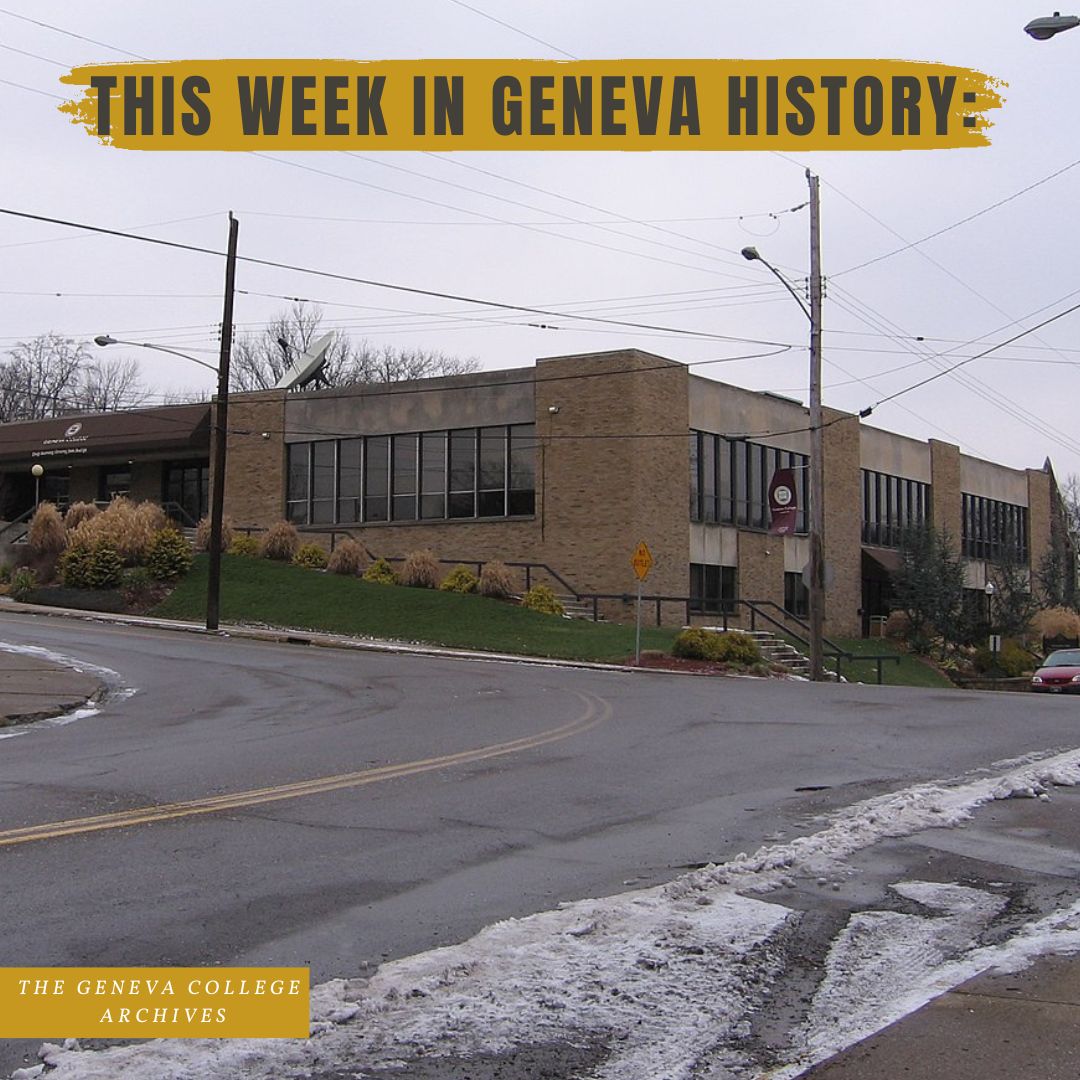 GenevaCollege's tweet photo. In the summer of 1994, Robe Liligesttrand, Professor of Civil Engineering, and students Dennis Plitt and Eric Leneghar, conducted a study about the dangerous "S" curve in Route 18.
On July 13, 1998, the construction to reroute Route 18 began.
#genevacollege #history #route18 https://t.co/Ic3vhekkIR