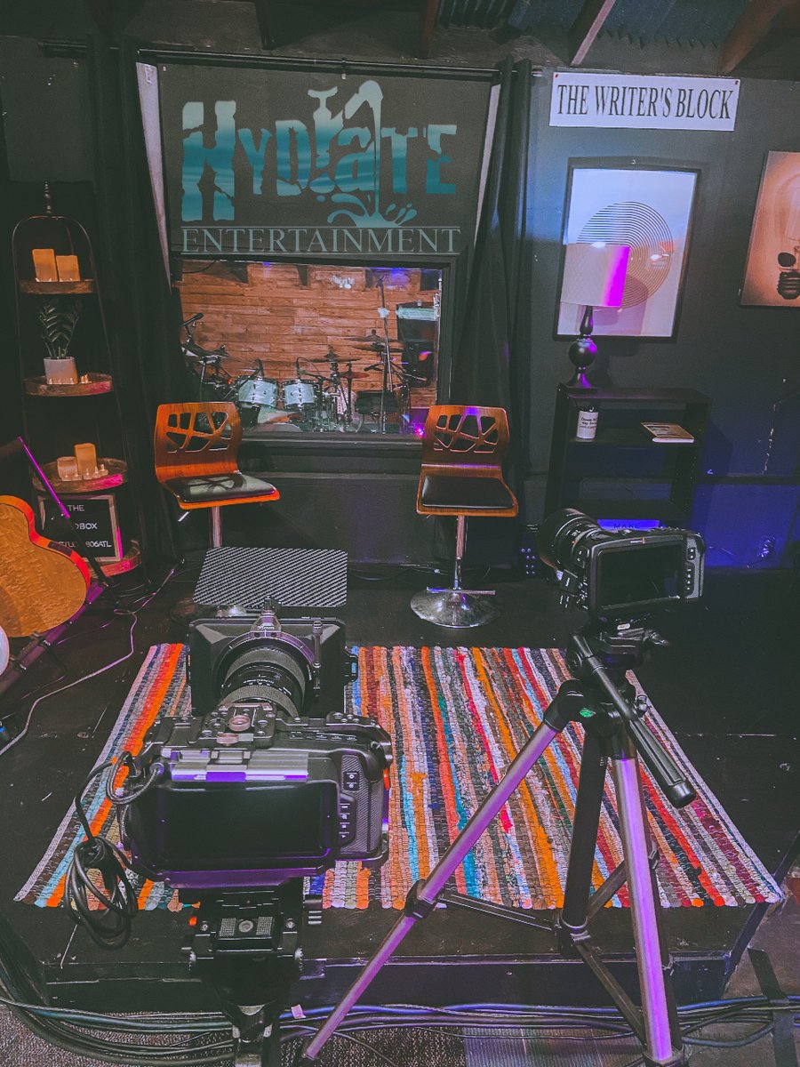 HydrateEnt's tweet image. Are you in need of crispy video for your podcast, testimonials, or similar content? We’re expanding into offering these services to you, even during recording sessions! Reach out to Hydrate your content!

#newservice #videopodcast