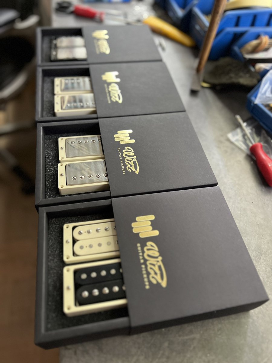 wizzpickups1's tweet photo. Shipped today 📦

#pafpickups #wizzpickups #1959burst #gibsonlespaul #clone #replica #guitarpickups #handmade #luthier #gibsonr9 #gibsoncollectorchoice #gibsonr9lespaul #handstamped #handmade #zztop #perfectreplica #perfectclone #riffwar #blueslick #bluesriff #zztop https://t.co/u7rV1t659T