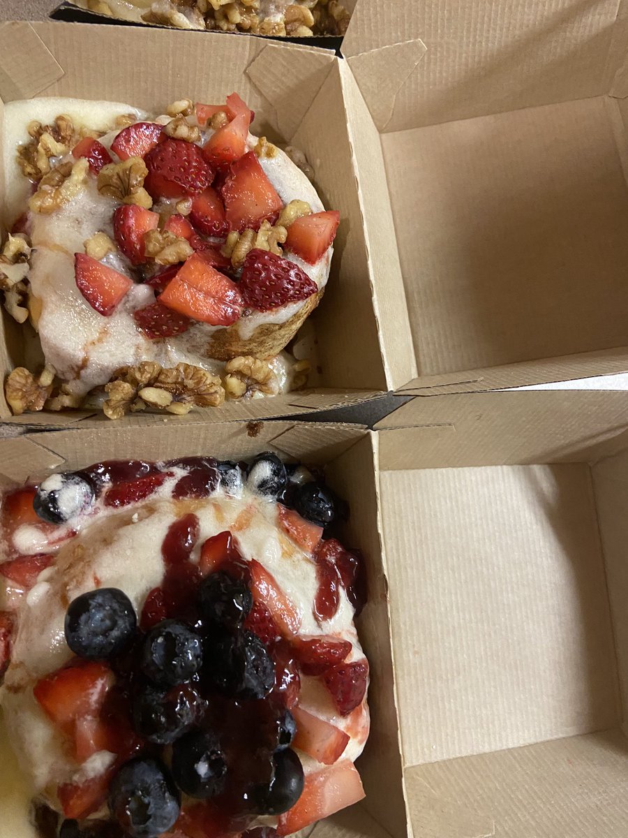 Professional development ended with the Uber putting me out at Cinnaholic (yep the one on Shark Tank).  The owner was extremely personable