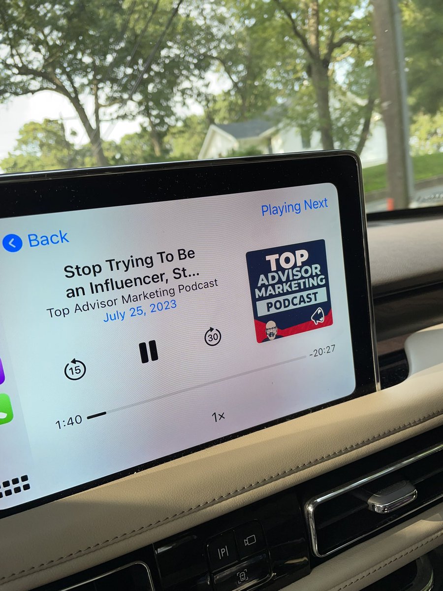 Want to grow your business?

Forget being an influencer… focus on “Expertise Marketing” 

A morning drive filled with awesomeness 

@MattHalloran_ for reminding people there is no quick way 
Sadly much of what's being sold as a quick fix is just a way for someone 
 to make money https://t.co/ZGkeUgHpNl