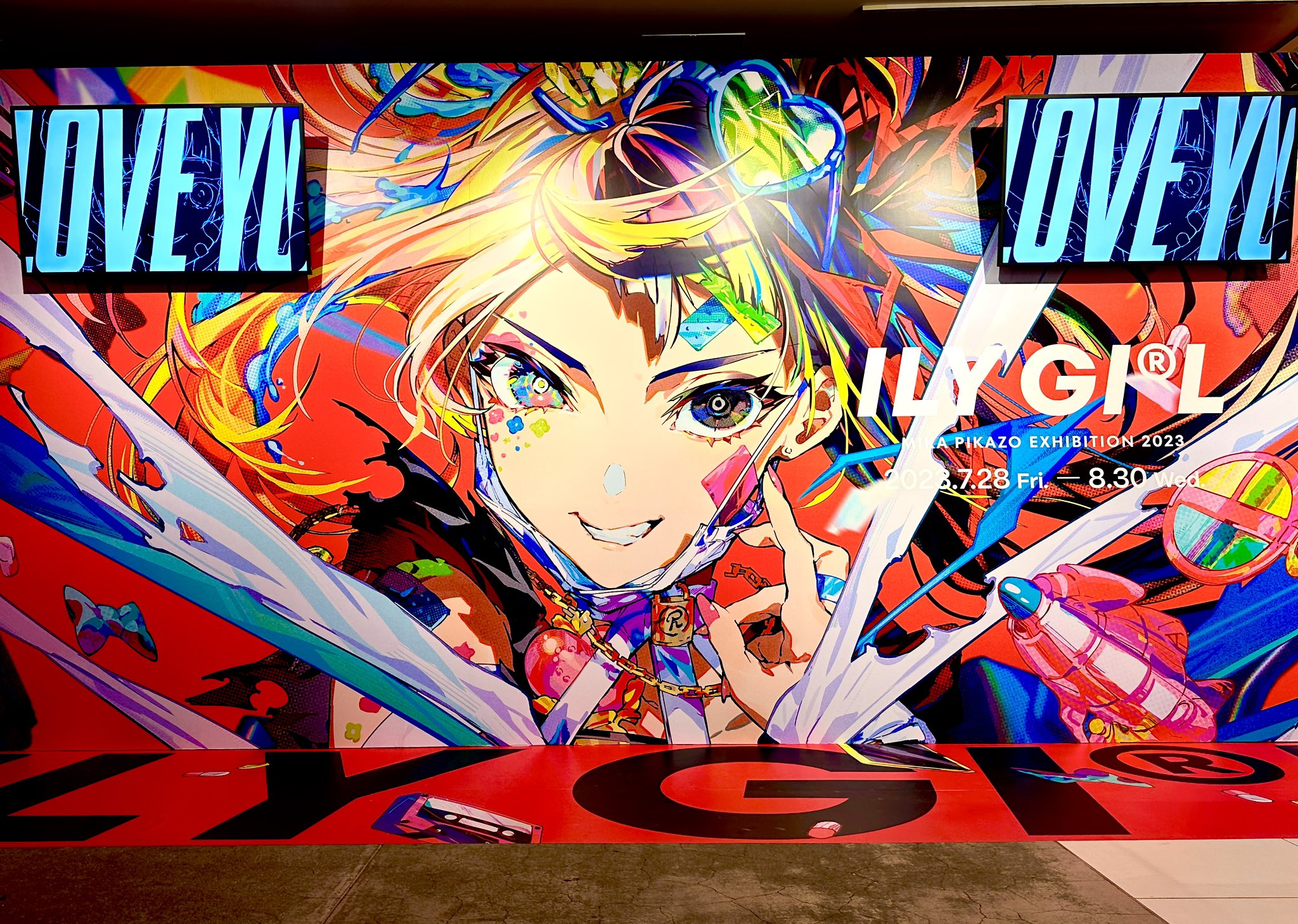 Mika Pikazo COW ILY GIRL 複製原画