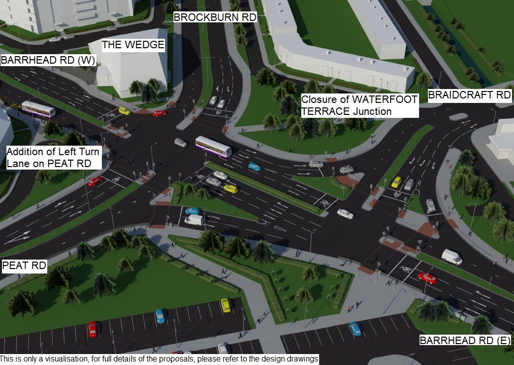 We are holding an Information Day about the proposals for the Pollok Roundabout redesign: 🗓️ Thurs 10 August 🕐1pm to 7pm 📍Pollok Civic Realm View the plans here 👉storymaps.arcgis.com/stories/c4059f… Have your say on the proposals 👉ow.ly/CSrP50PlwsR