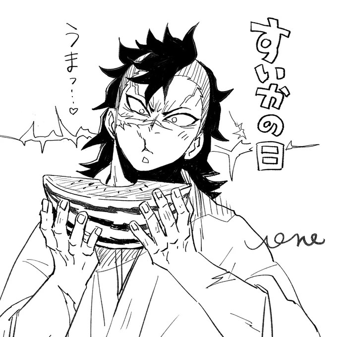 🍉の日rkgk
弟くん描きがち😅 