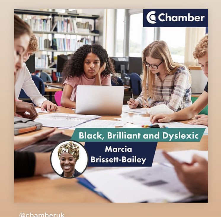 BrissettBailey's tweet photo. Black, Brilliant and Dyslexic @JKPBooks … featured today in the home of Chamber UK - diversity and inclusion - Gratitude:
#BlackBrilliantandDyslexic #NDvoices #dyslexiaawareness #systematicbarriers #belonging #diversityequityinclusion https://t.co/CiuDDiStr6