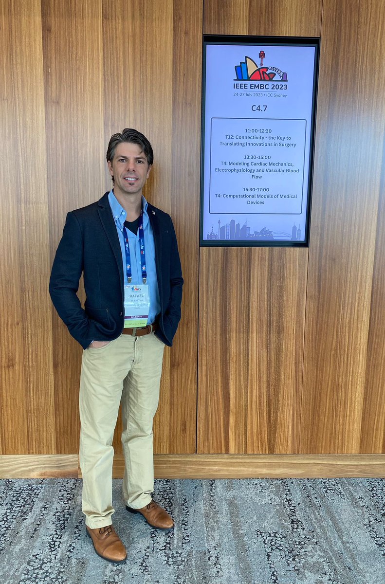 CoMMLabUV's tweet photo. From 24 to 27 July Rafa Sebastian attended the 45th Annual International Conference of the @IEEEembs #EMBC23 in Sidney, ๐ฆ๐บ . Here we leave you some photos during the presentations and the session where he was technical chair. ๐จ๐ฝโ๐ป๐ซ @UV_EG @ETSEUV #CoMMLab https://t.co/PjtTKmYZFj
