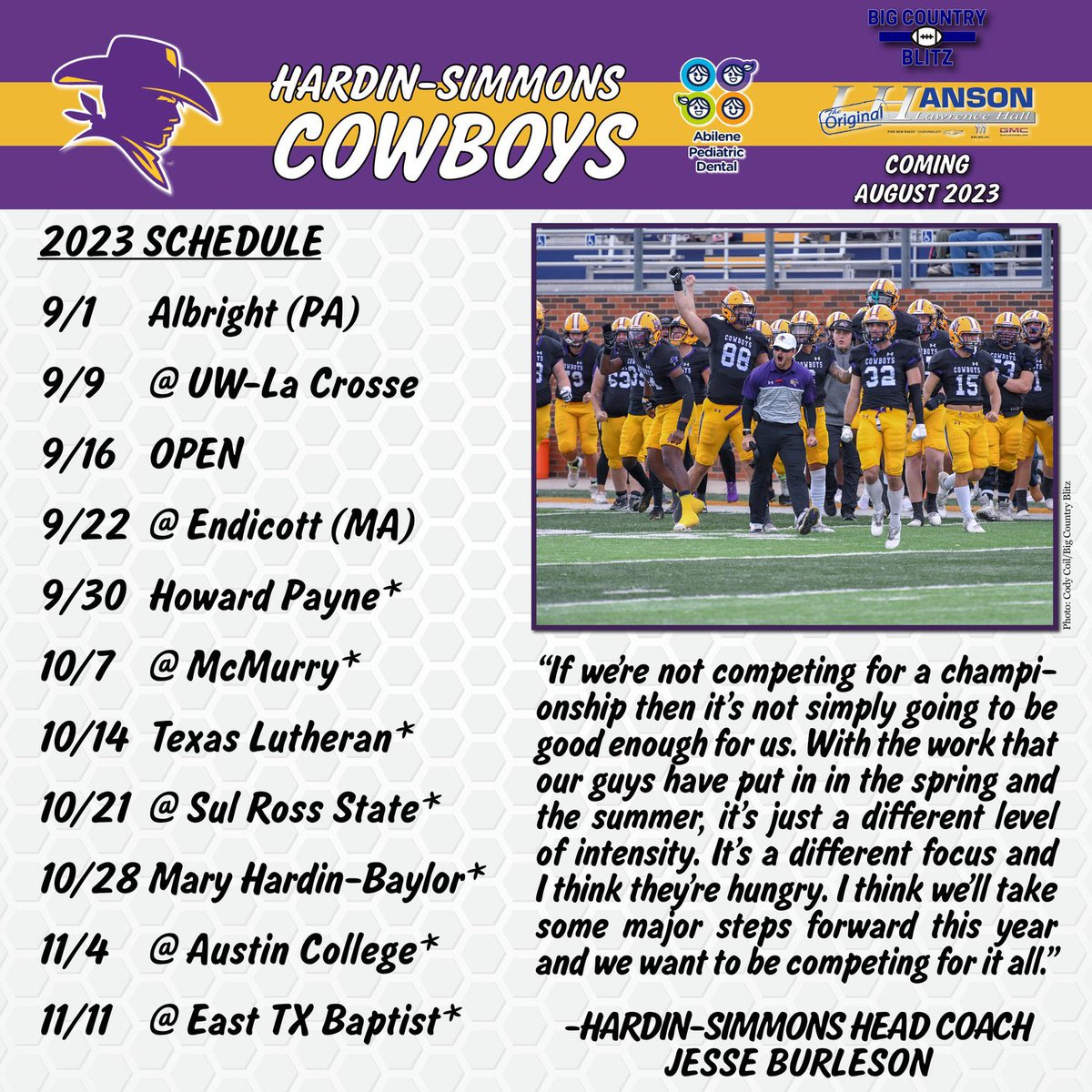 Big Country Blitz tweet media