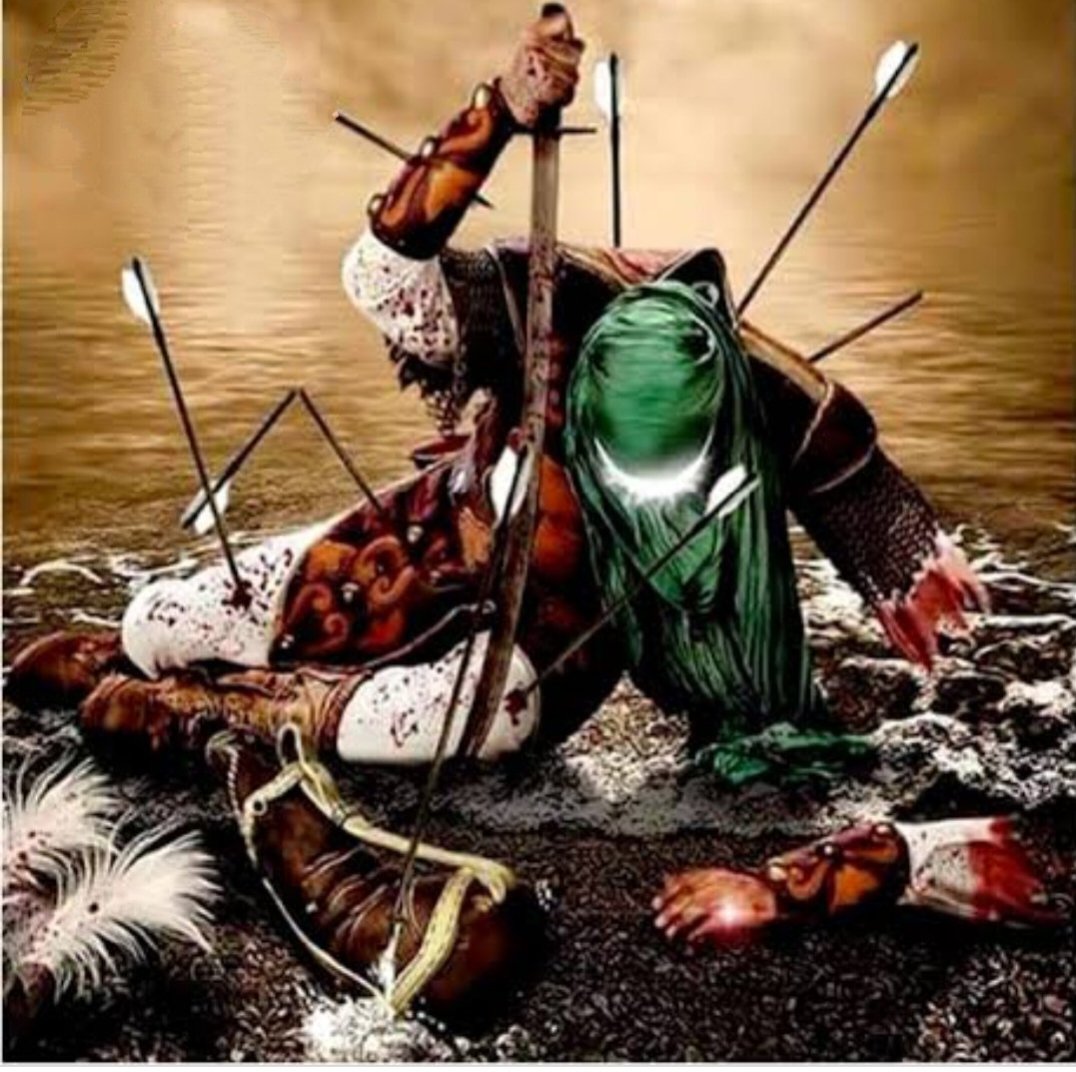 جب رِدا سر سے چِھنی میں صدا دیتی رہی تُو نہ آیا غازی (ع) 💔😭