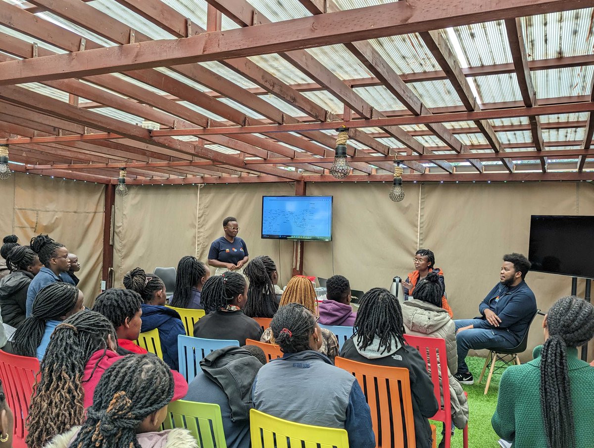 onadata's tweet photo. We had an incredible opportunity to visit @akirachix, and all-female tech accelerator firm based in Nairobi, to talk about our data analytics work and @akukoio. Awesome to meet this group of dynamic and talented women. https://t.co/SC2sleg0yo