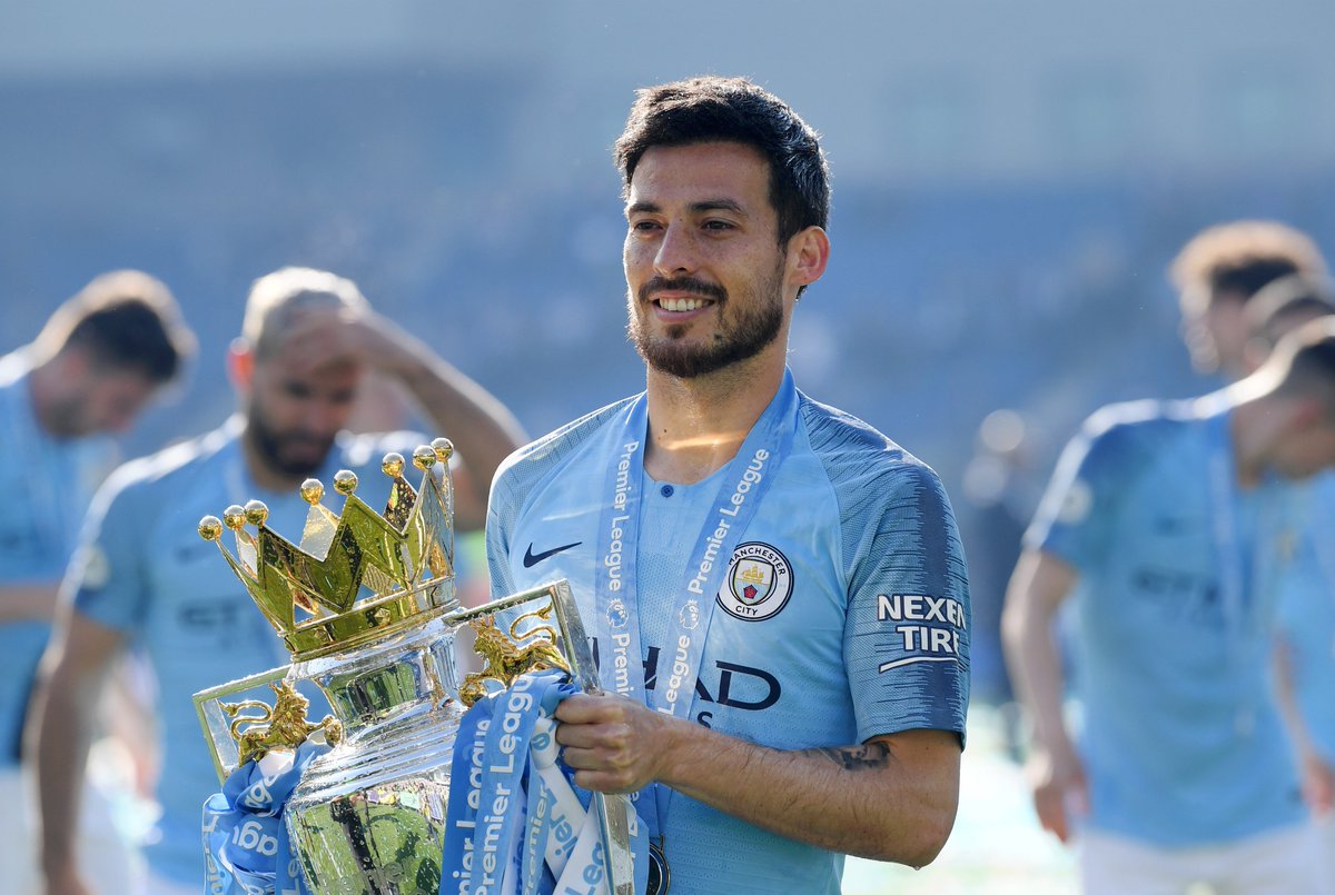 premierleague's tweet photo. David Silva. A magician in four memorable title-winning seasons for @ManCity 🏆 https://t.co/bYgzZGYcgs