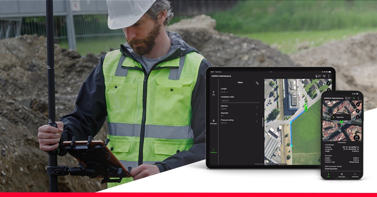 LeicaGeosystems's tweet image. We are proud to release Leica Zeno Mobile One. It is an easy-to-use iOS app for collecting high-accuracy GPS measurements and editing, visualising and sharing geospatial data. 
Simplify your data collection: hxgn.biz/43IpB4q
#GISCollectors #AssetCollection #ZenoMobileOne